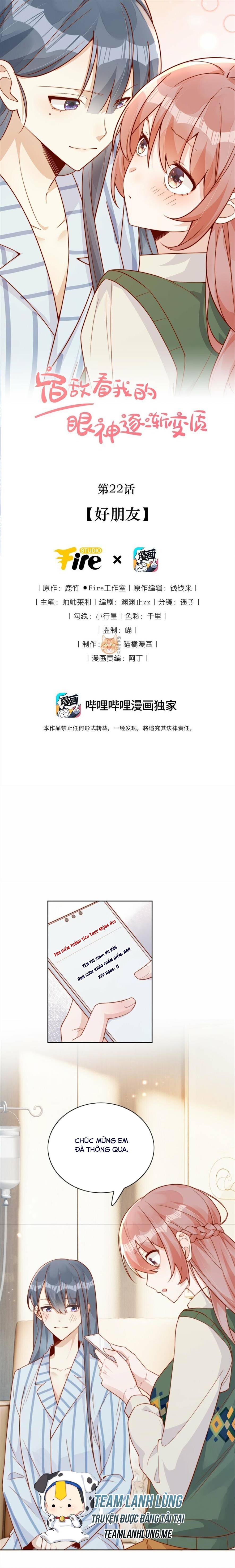 Ánh Mắt Của Kẻ Thù Truyền Kiếp Nhìn Ta Ngày Càng Biến Chất - Chap 22