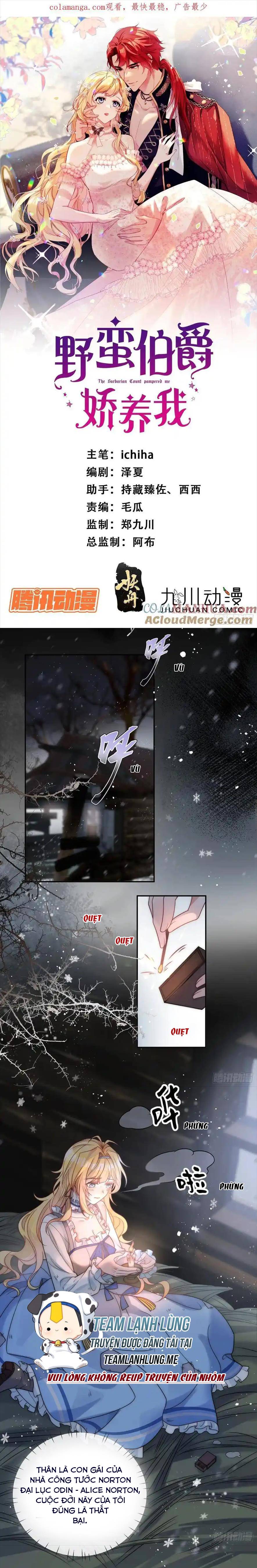 Bá Tước Man Rợn Nuông Chiều Ta - Chap 1