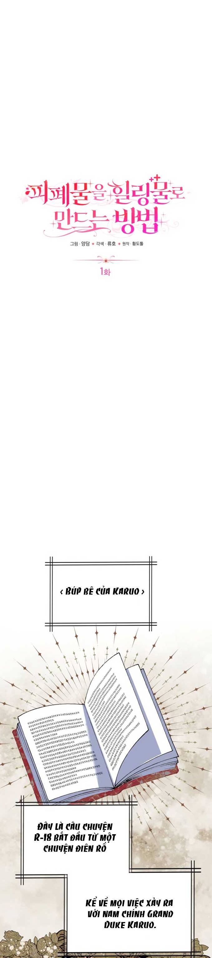 Cách Khiến Cuốn Tiểu Thuyết Bi Kịch Thành Chữa Lành! - Chap 1