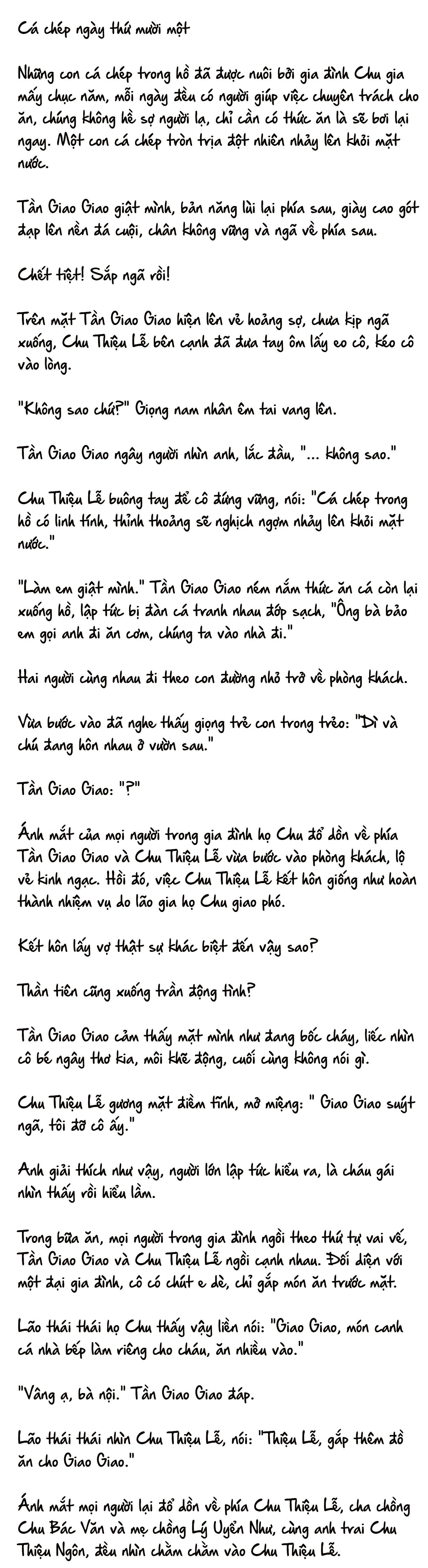 Cặp Đôi Hào Môn , Làm Cá Mặn Ở Show Hẹn Hò - Chap 11: cá mặn ngày 11