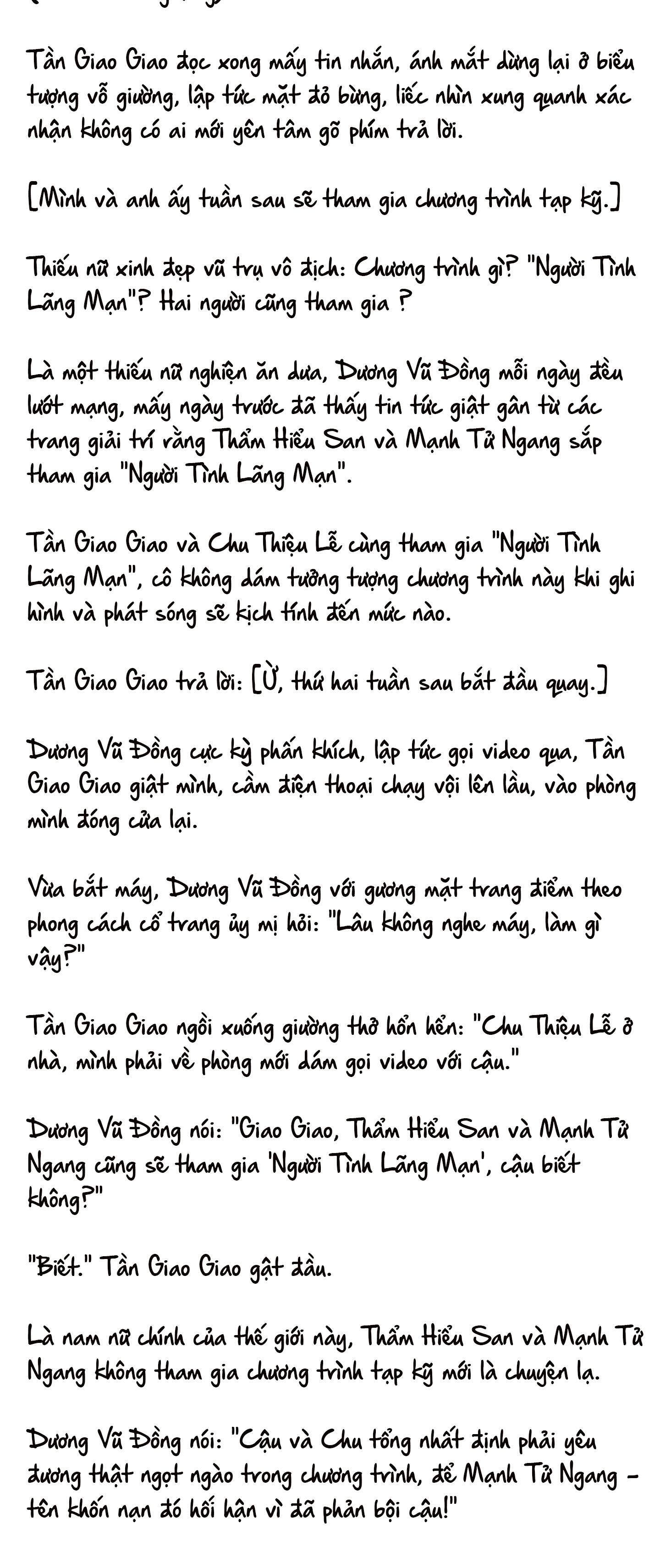 Cặp Đôi Hào Môn , Làm Cá Mặn Ở Show Hẹn Hò - Chap 12: cá mặn ngày 12