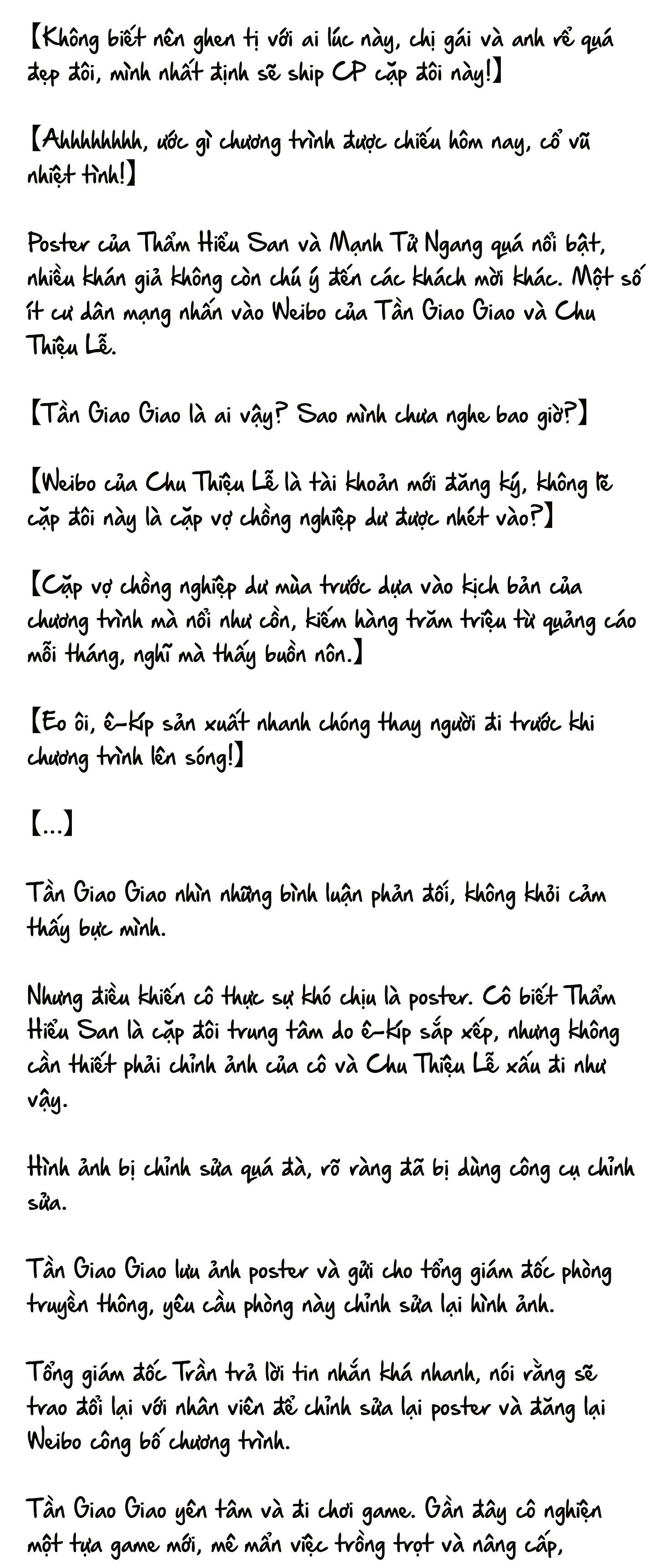 Cặp Đôi Hào Môn , Làm Cá Mặn Ở Show Hẹn Hò - Chap 14: cá mặn ngày 14