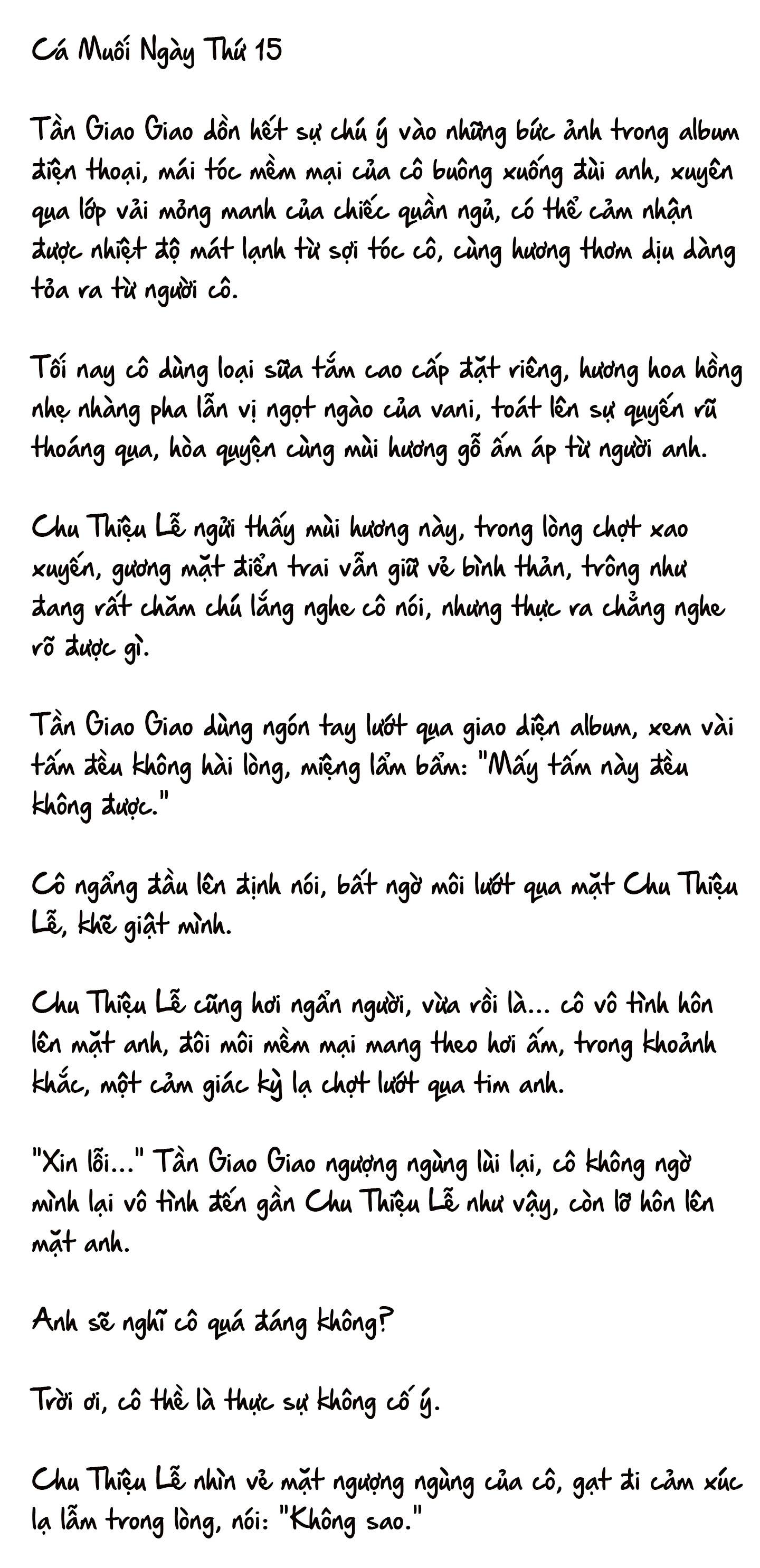 Cặp Đôi Hào Môn , Làm Cá Mặn Ở Show Hẹn Hò - Chap 15: cá mặn ngày 15