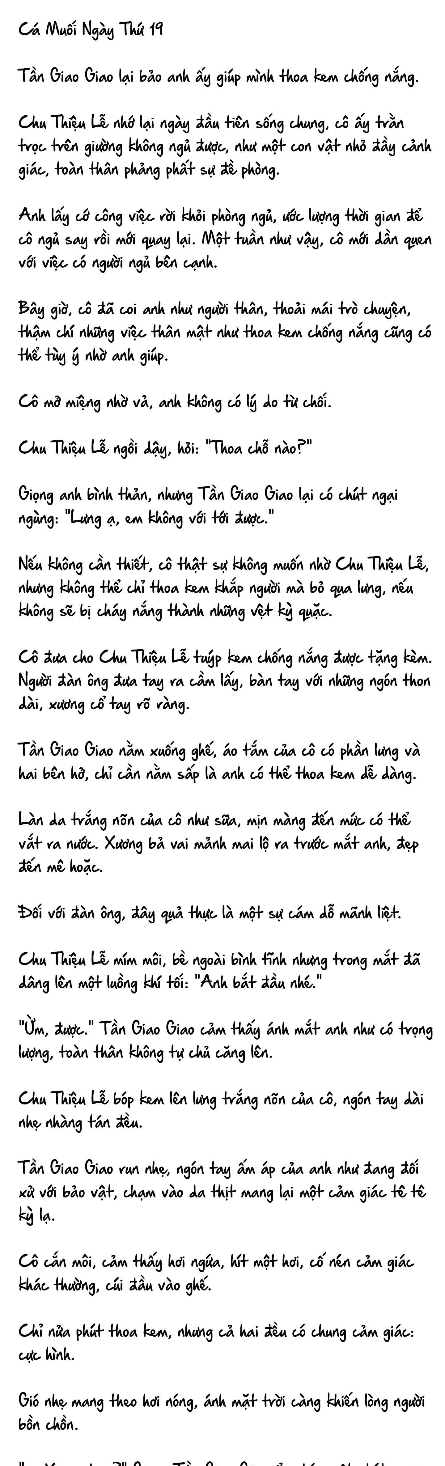 Cặp Đôi Hào Môn , Làm Cá Mặn Ở Show Hẹn Hò - Chap 19: cá mặn ngày 19