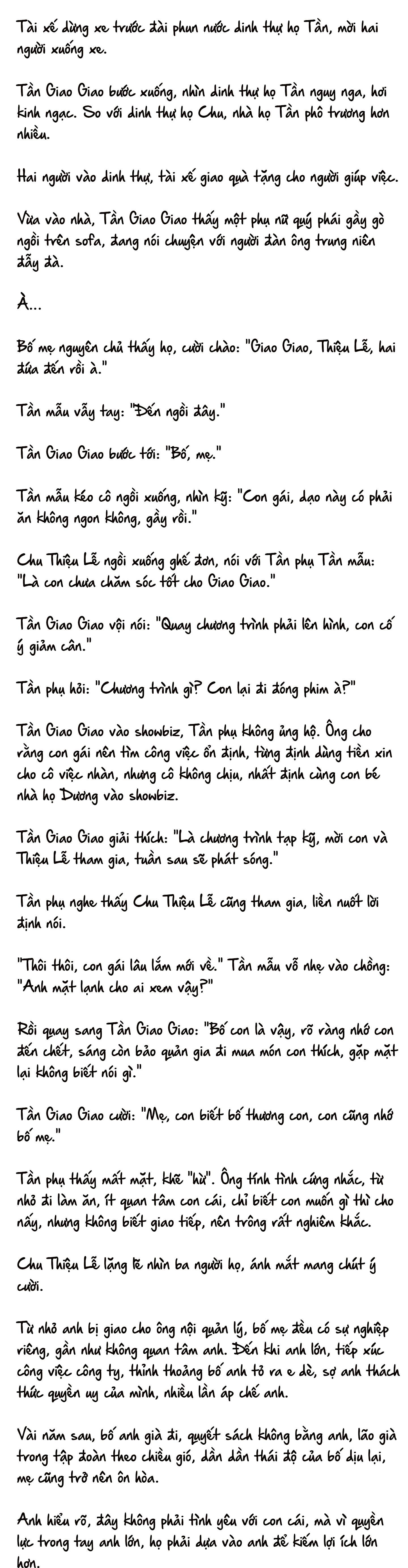 Cặp Đôi Hào Môn , Làm Cá Mặn Ở Show Hẹn Hò - Chap 20: cá mặn ngày 20