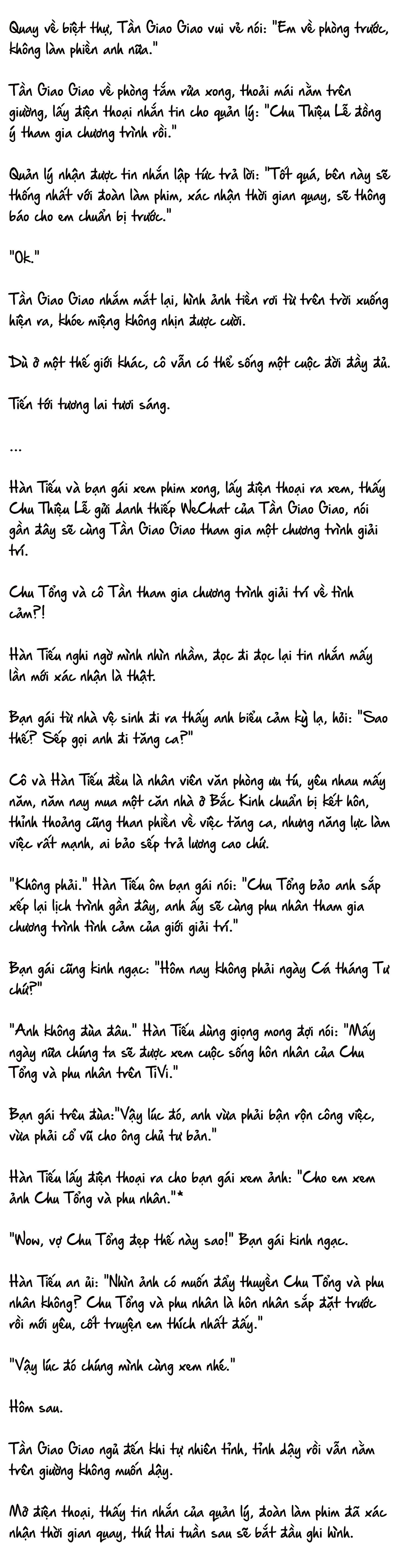 Cặp Đôi Hào Môn , Làm Cá Mặn Ở Show Hẹn Hò - Chap 9 : cá mặn ngày 9