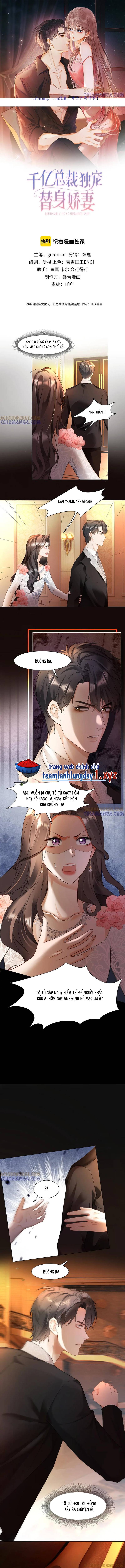 Ceo Tỷ Phú Chỉ Yêu Người Vợ Thế Thân Của Mình - Chap 104