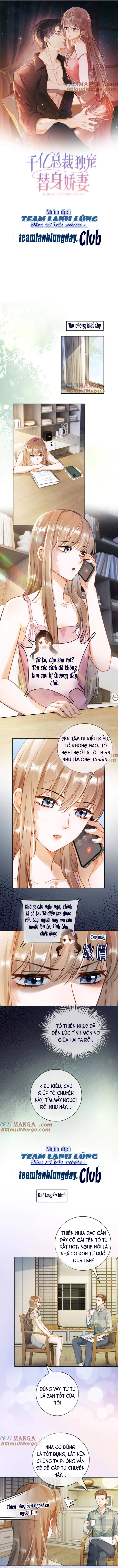 Ceo Tỷ Phú Chỉ Yêu Người Vợ Thế Thân Của Mình - Chap 58