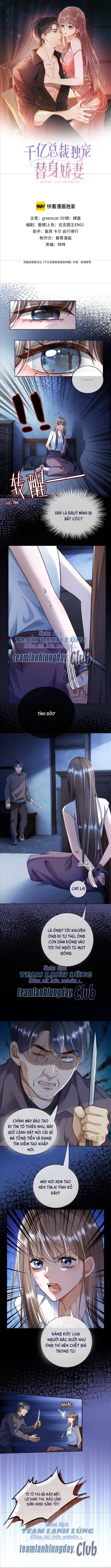 Ceo Tỷ Phú Chỉ Yêu Người Vợ Thế Thân Của Mình - Chap 59