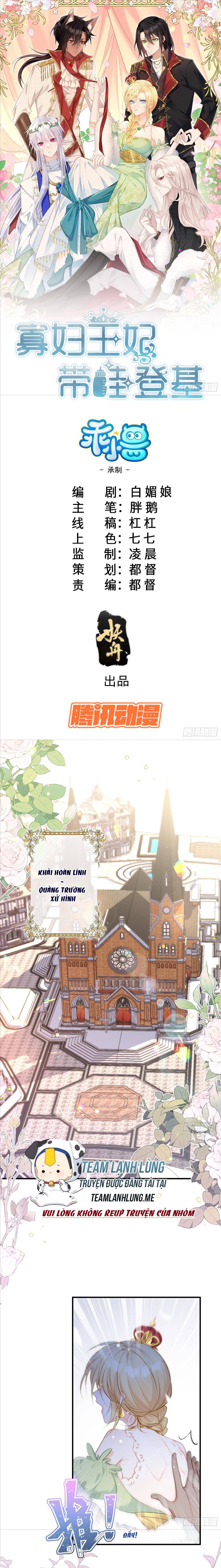 Công Chúa Goá Chồng Lên Ngai Cùng Tiểu Vương Tử - Chap 1