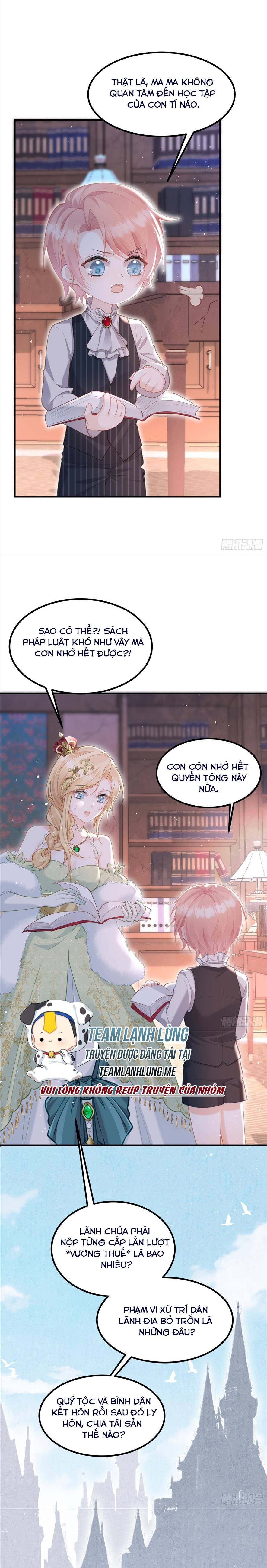 Công Chúa Goá Chồng Lên Ngai Cùng Tiểu Vương Tử - Chap 3