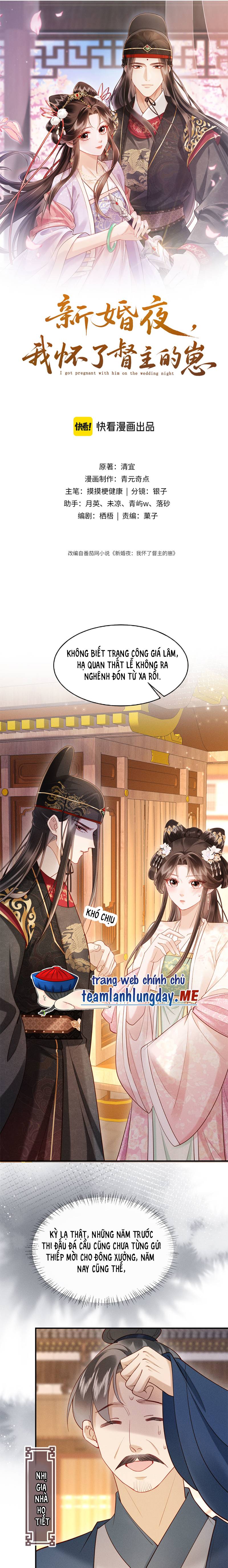 Đêm Tân Hôn , Tôi Đã Mang Thai Con Của Đốc Chủ - Chap 13