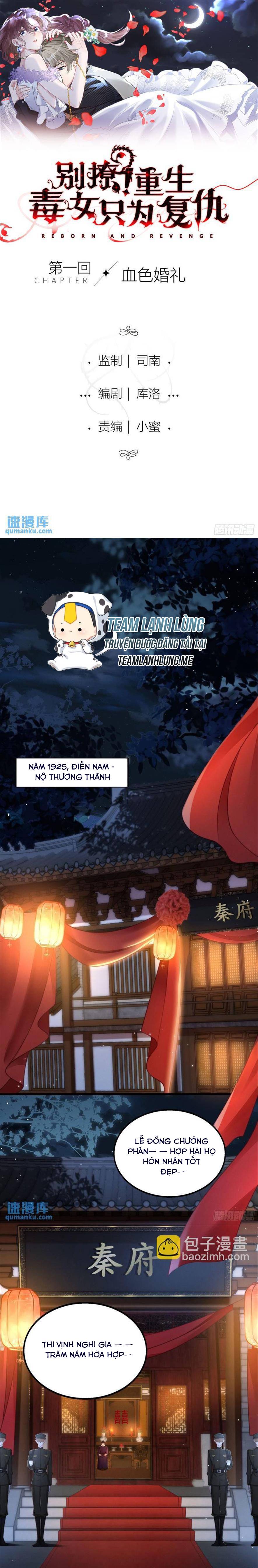 Đừng Trêu Chọc ! Nữ Phụ Độc Ác Tái Sinh Lại Chỉ Để Báo Thù - Chap 1