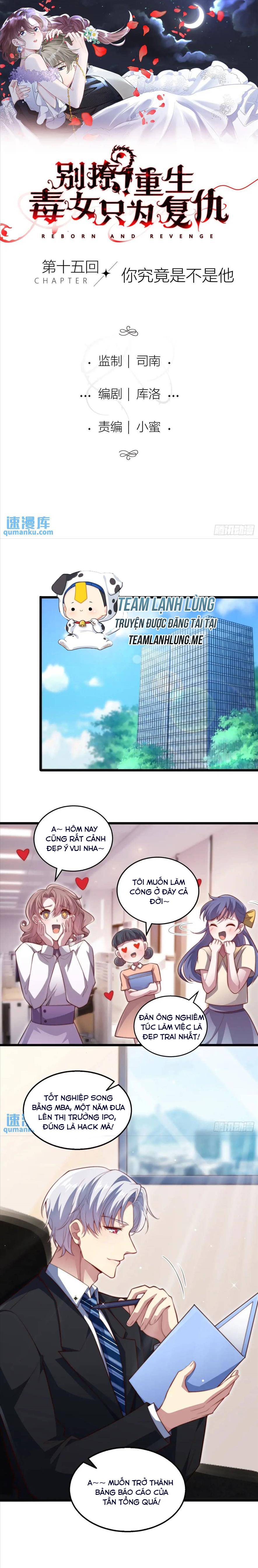 Đừng Trêu Chọc ! Nữ Phụ Độc Ác Tái Sinh Lại Chỉ Để Báo Thù - Chap 15