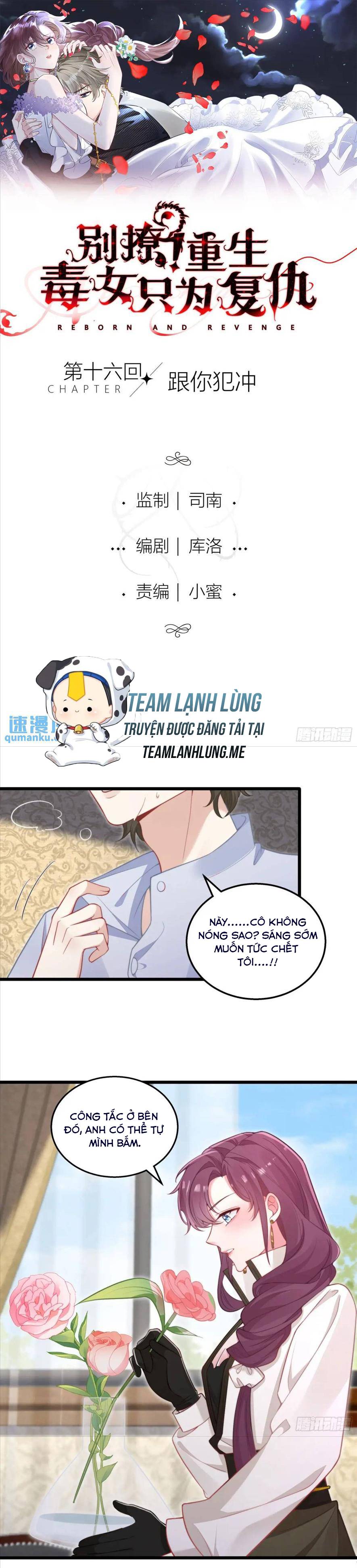 Đừng Trêu Chọc ! Nữ Phụ Độc Ác Tái Sinh Lại Chỉ Để Báo Thù - Chap 16