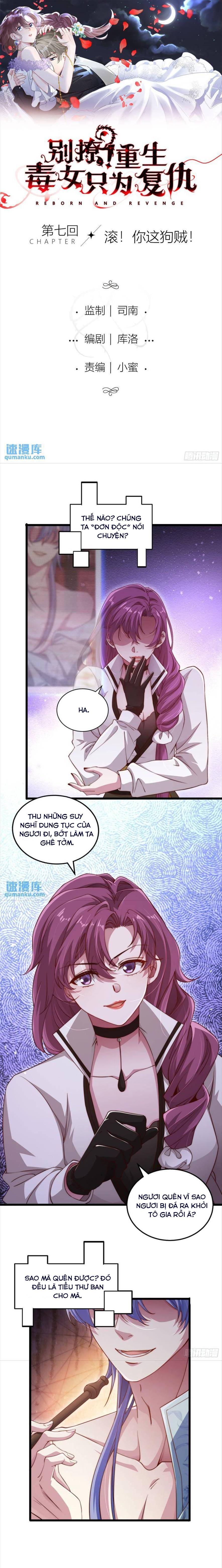 Đừng Trêu Chọc ! Nữ Phụ Độc Ác Tái Sinh Lại Chỉ Để Báo Thù - Chap 7