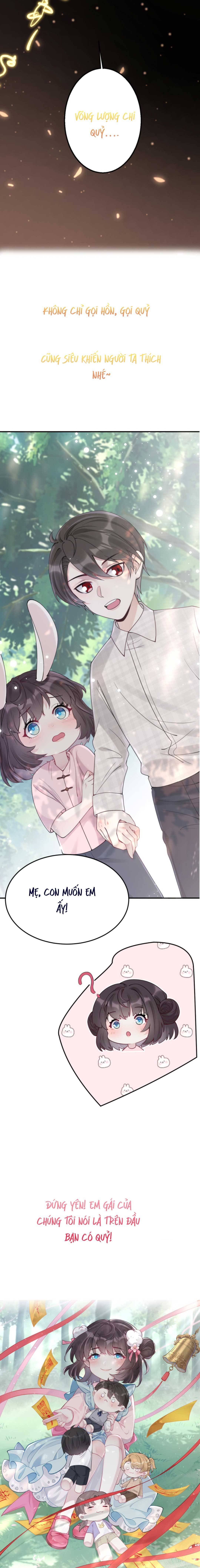 Đứng Yên ! Em Gái Chúng Tôi Nói Trên Đầu Bạn Có Quỷ - Chap 1