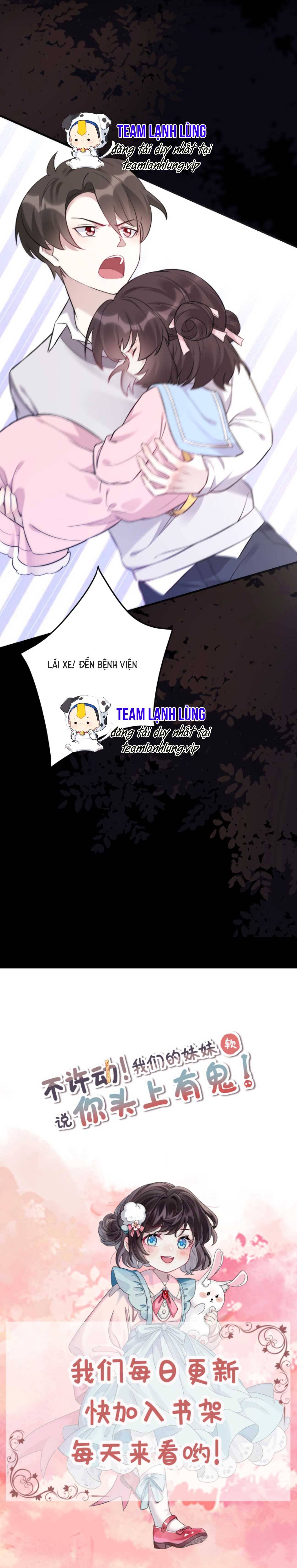 Đứng Yên ! Em Gái Chúng Tôi Nói Trên Đầu Bạn Có Quỷ - Chap 18