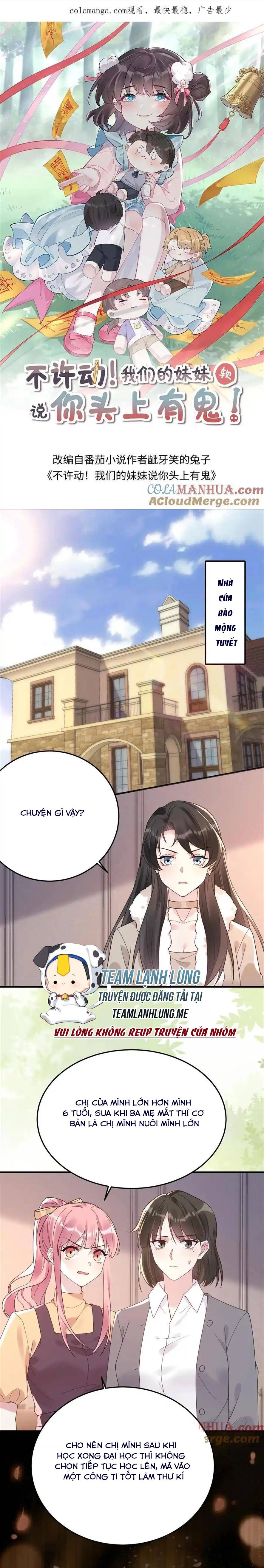 Đứng Yên ! Em Gái Chúng Tôi Nói Trên Đầu Bạn Có Quỷ - Chap 182