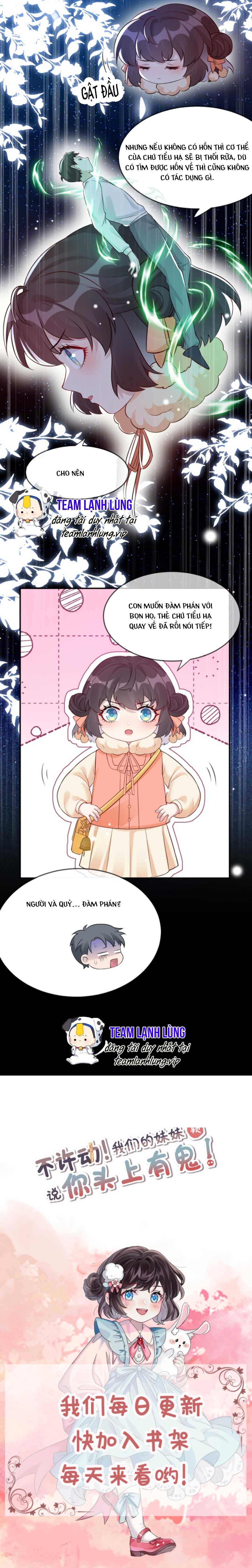 Đứng Yên ! Em Gái Chúng Tôi Nói Trên Đầu Bạn Có Quỷ - Chap 50