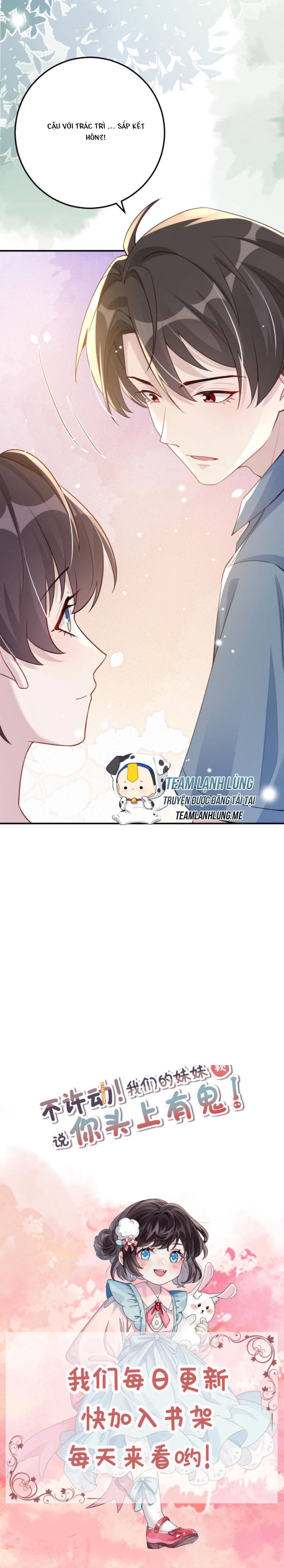 Đứng Yên ! Em Gái Chúng Tôi Nói Trên Đầu Bạn Có Quỷ - Chap 64