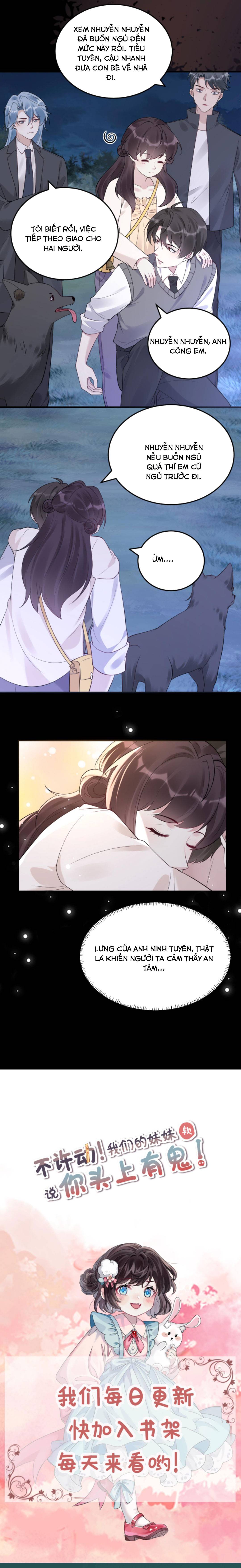 Đứng Yên ! Em Gái Chúng Tôi Nói Trên Đầu Bạn Có Quỷ - Chap 90