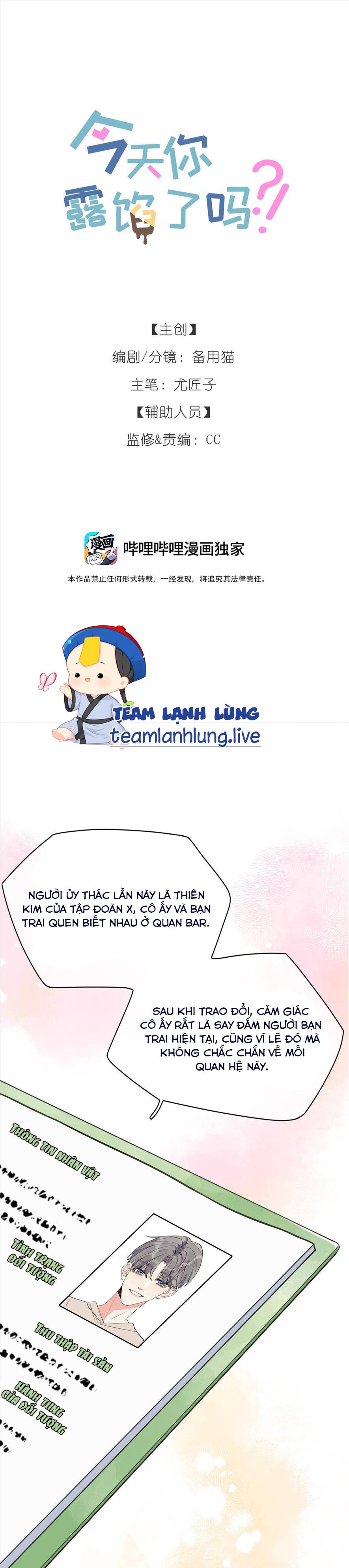 Hôm Nay Anh Có Lộ Bí Mật Chưa? - Chap 1