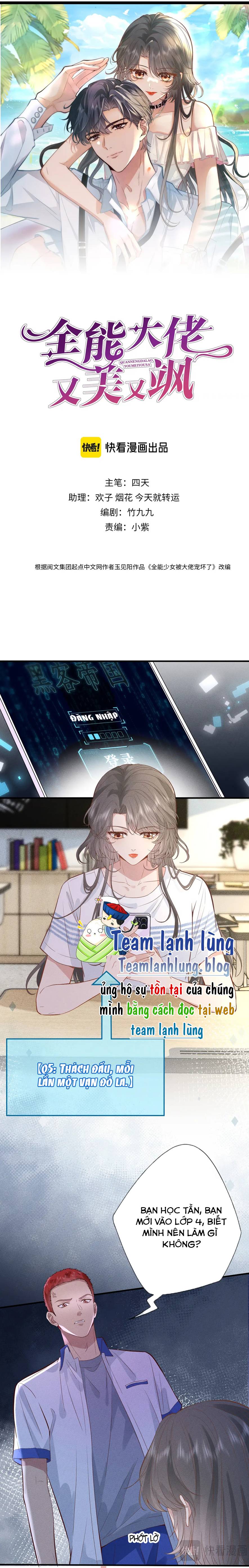 Lão Đại Toàn Năng Vừa Đẹp Vừa Ngầu - Chap 3