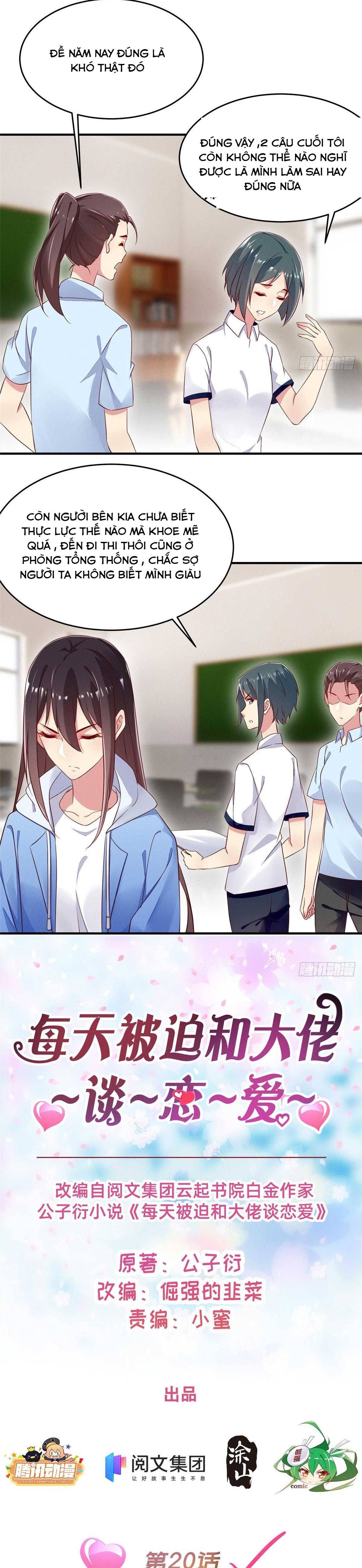 Mỗi Ngày Bị Đại Lão Bắt Cùng Yêu Đương - Chap 20