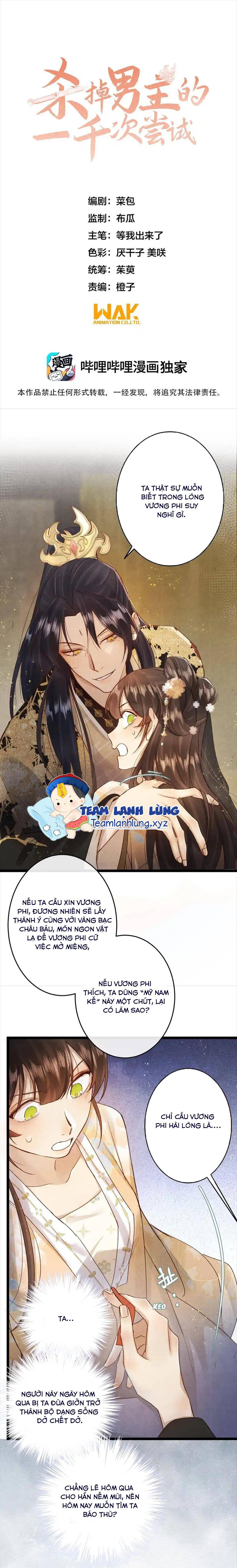 Ngàn Vạn Lần Muốn Thử Ám Sát Nam Chủ - Chap 23