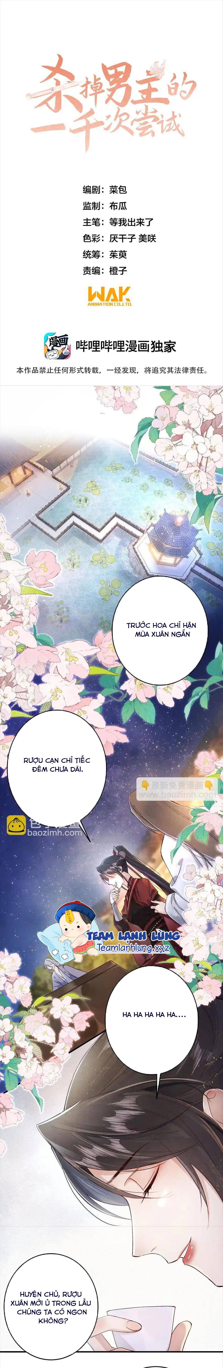 Ngàn Vạn Lần Muốn Thử Ám Sát Nam Chủ - Chap 33