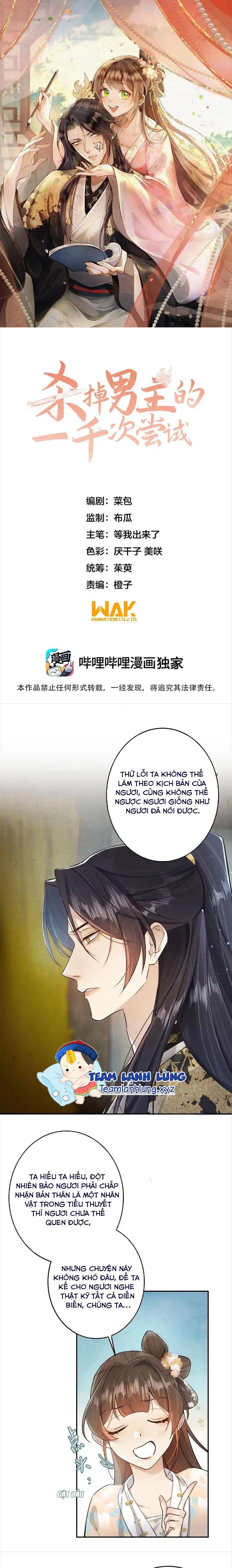 Ngàn Vạn Lần Muốn Thử Ám Sát Nam Chủ - Chap 34