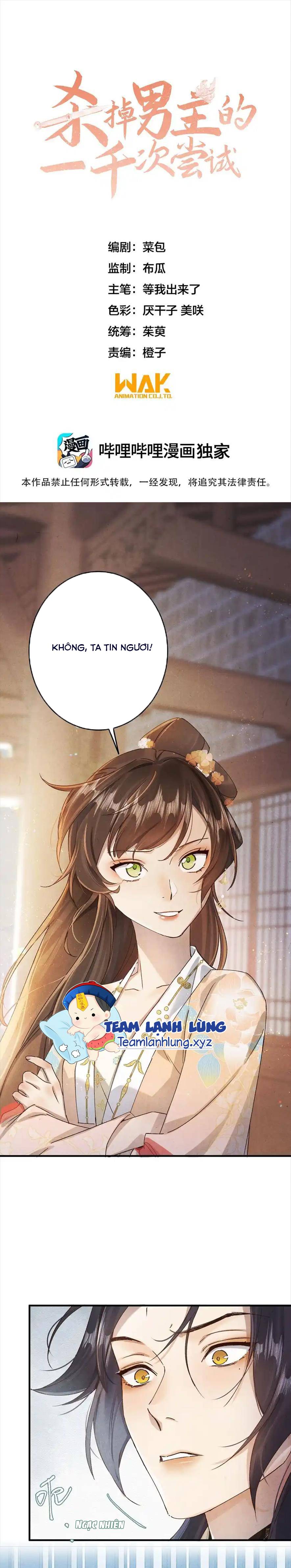 Ngàn Vạn Lần Muốn Thử Ám Sát Nam Chủ - Chap 36