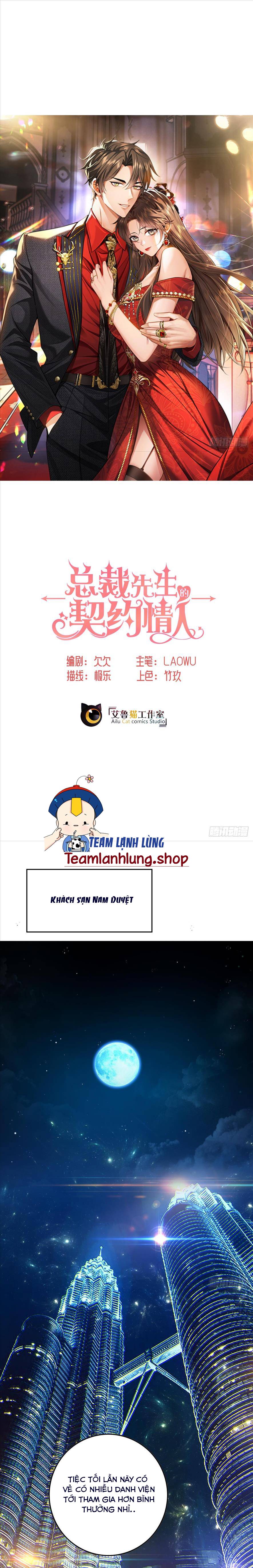 Người Tình Hợp Đồng Của Tổng Tài - Chap 1