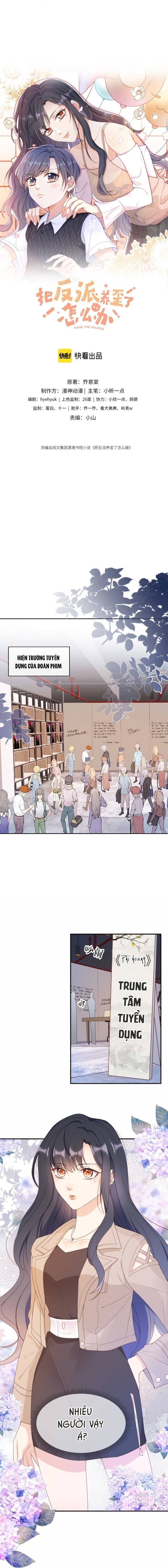 Nuôi Nhân Vật Phản Diện Sai Cách Phải Làm Sao Đây!! - Chap 5