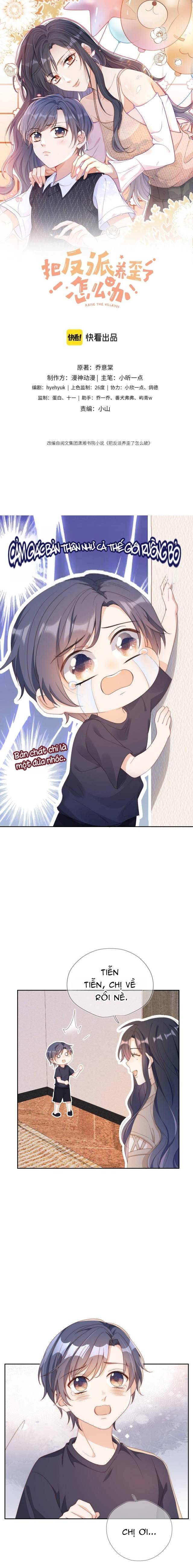 Nuôi Nhân Vật Phản Diện Sai Cách Phải Làm Sao Đây!! - Chap 6