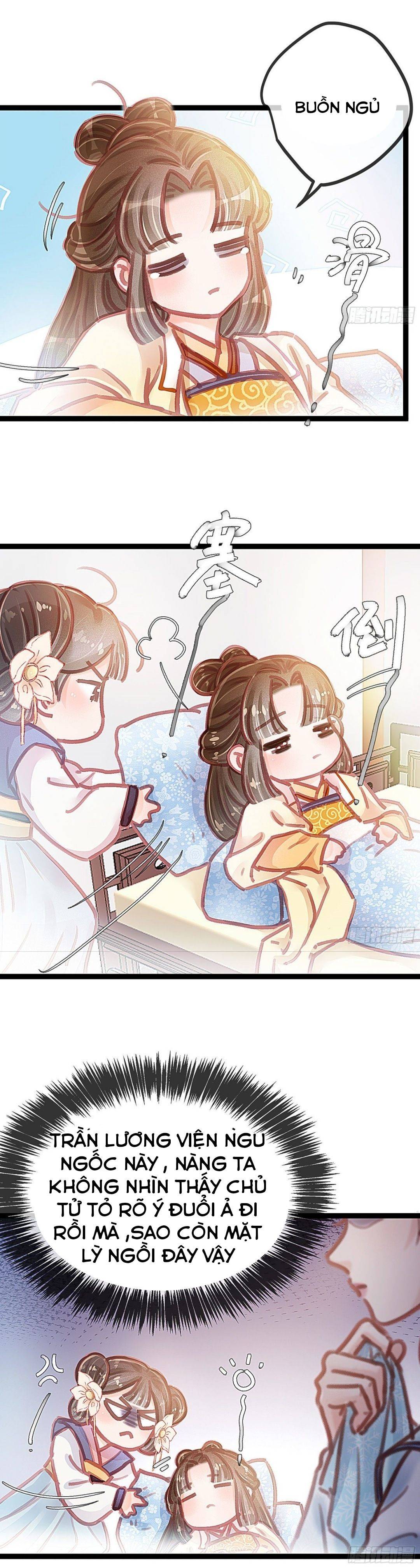 Qúy Phi Muốn Trở Thành Con Cá Mặn Mòi - Chap 17