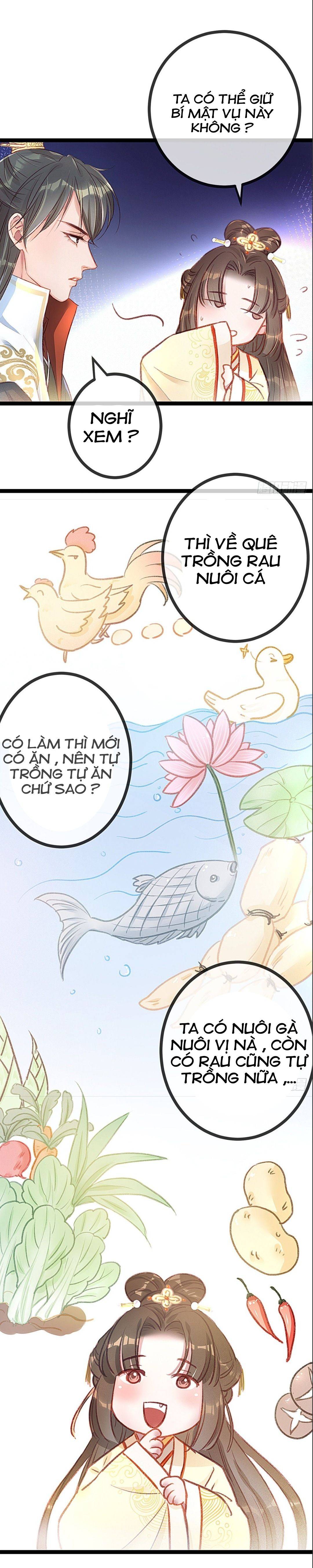 Qúy Phi Muốn Trở Thành Con Cá Mặn Mòi - Chap 3