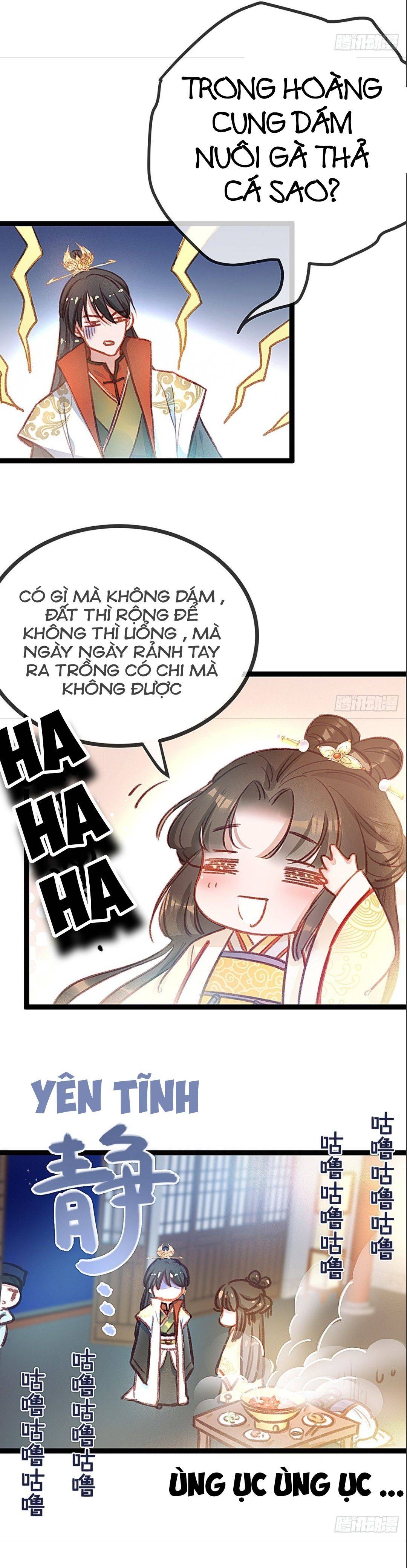 Qúy Phi Muốn Trở Thành Con Cá Mặn Mòi - Chap 3