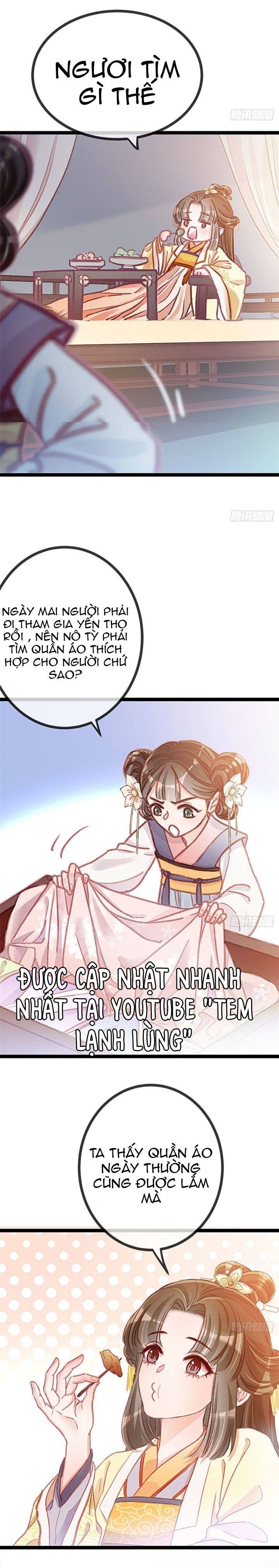 Qúy Phi Muốn Trở Thành Con Cá Mặn Mòi - Chap 8