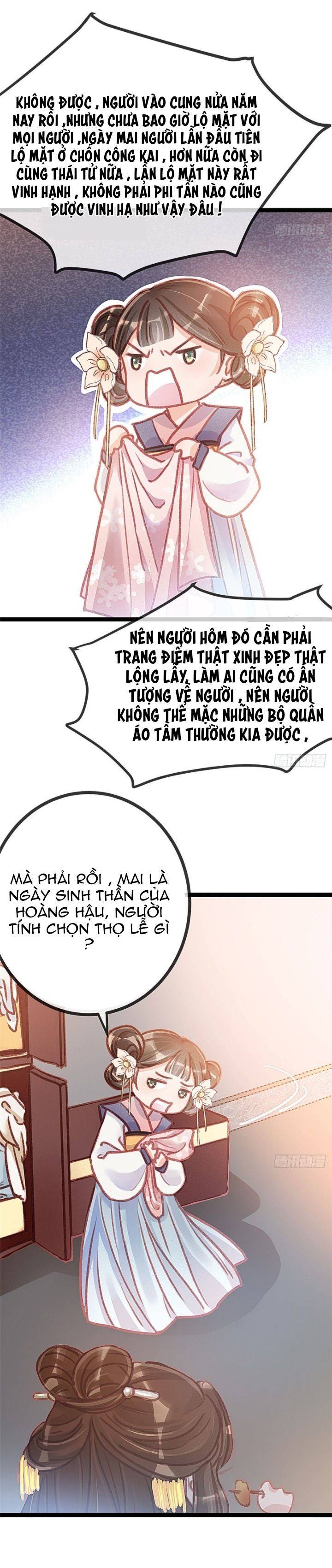 Qúy Phi Muốn Trở Thành Con Cá Mặn Mòi - Chap 8