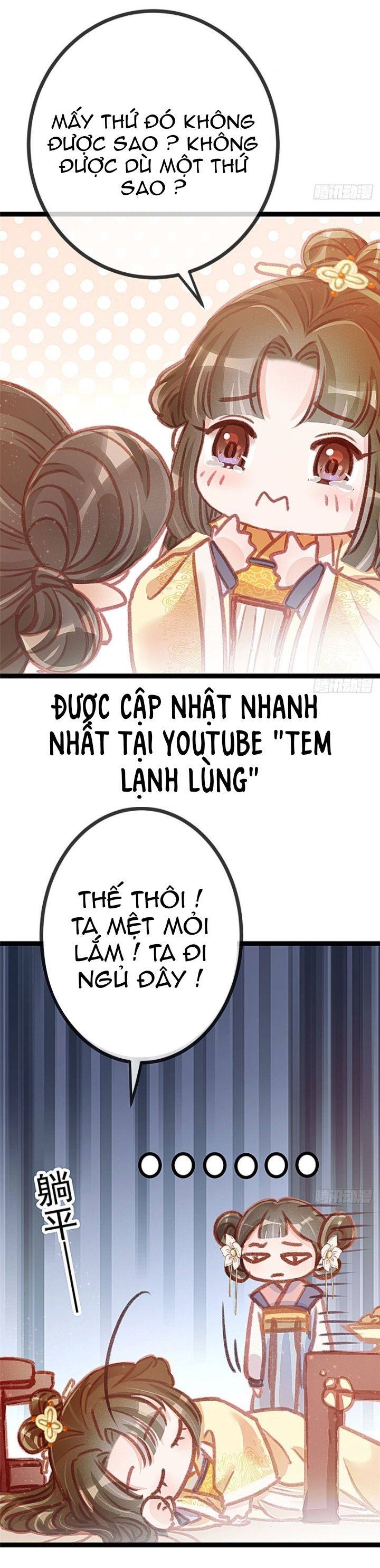 Qúy Phi Muốn Trở Thành Con Cá Mặn Mòi - Chap 8