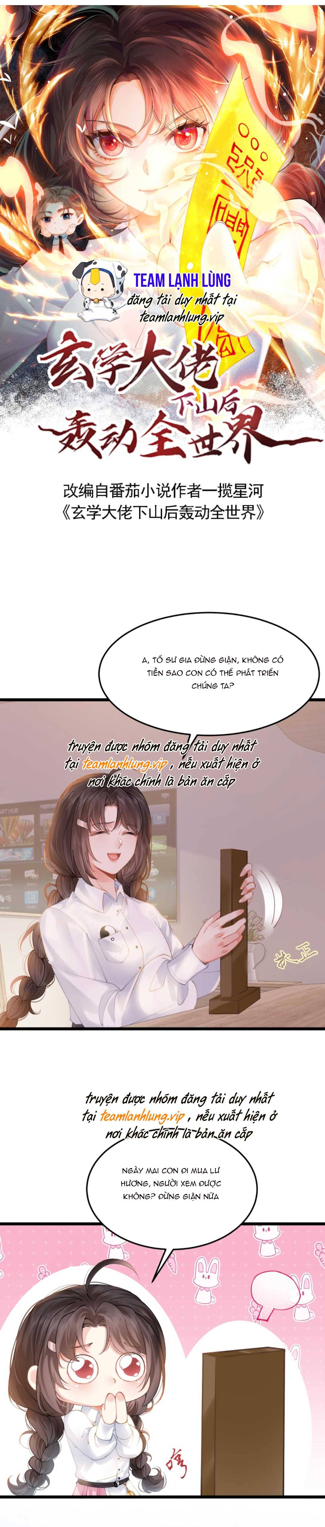 Sau Khi Xuống Núi , Đại Lão Huyền Học Chấn Động Cả Thế Giới - Chap 9