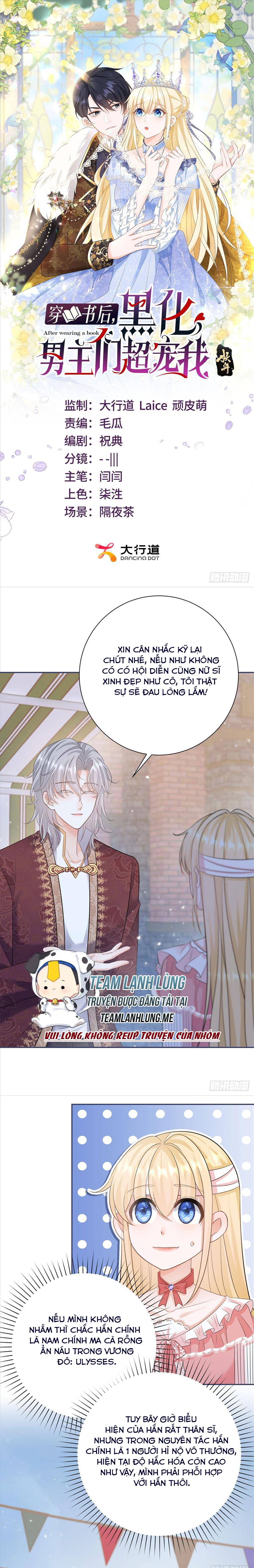 Sau Khi Xuyên Sách Các Nam Chính Hắc Hoá Ai Cũng Chiều Chuộng Ta - Chap 4