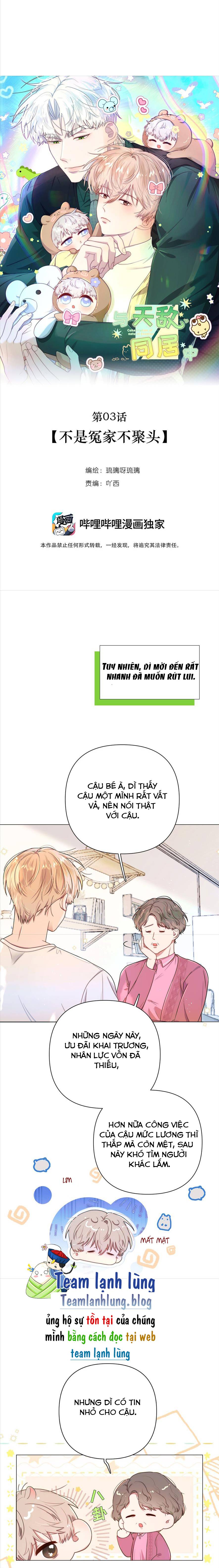 Sống Chung Với Kẻ Thù Truyền Kiếp - Chap 3