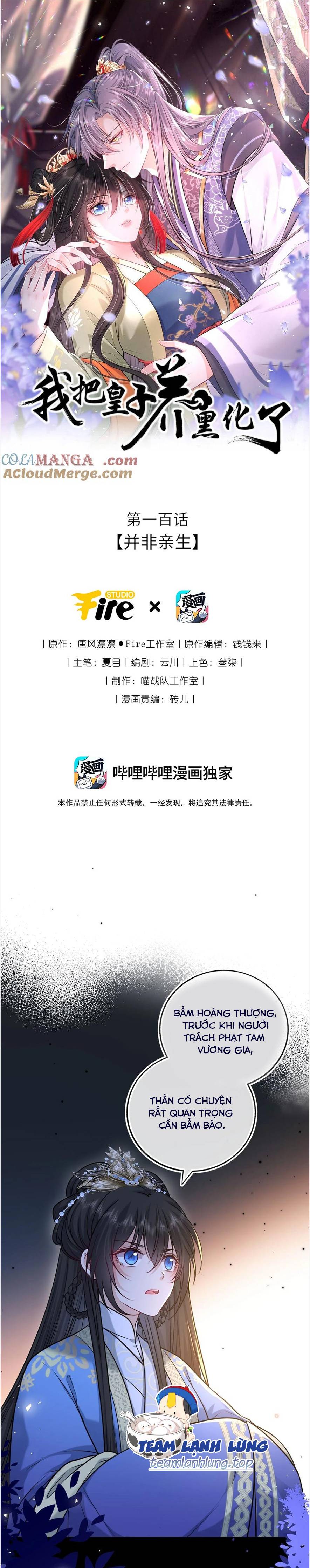 Ta Đem Hoàng Tử Dưỡng Thành Hắc Hóa - Chap 101