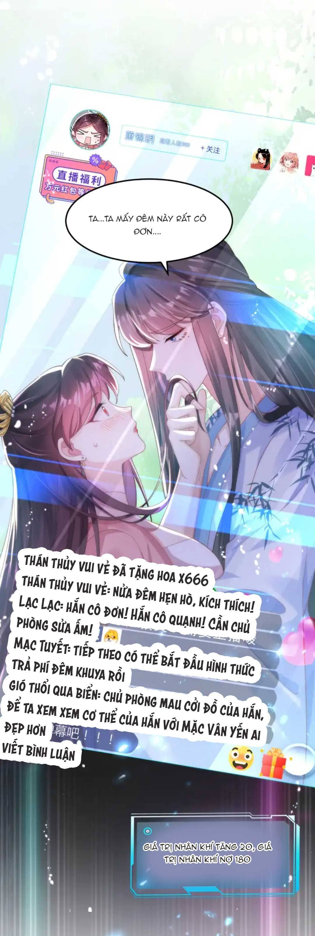 Ta Live Stream Ngược Đãi Nam Chính - Chap 6