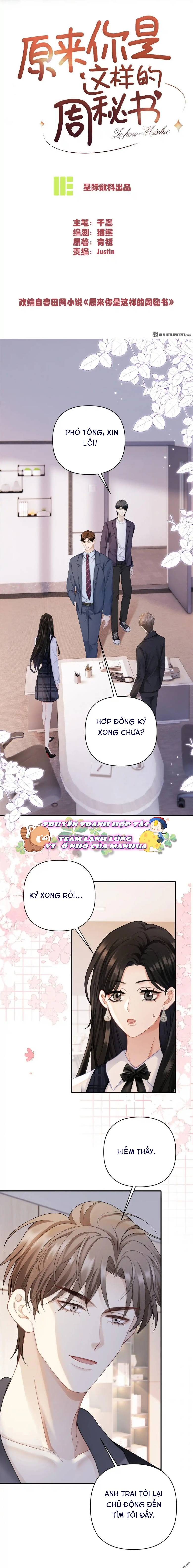 Thì Ra Thư Ký Chu Là Người Như Vậy - Chap 10