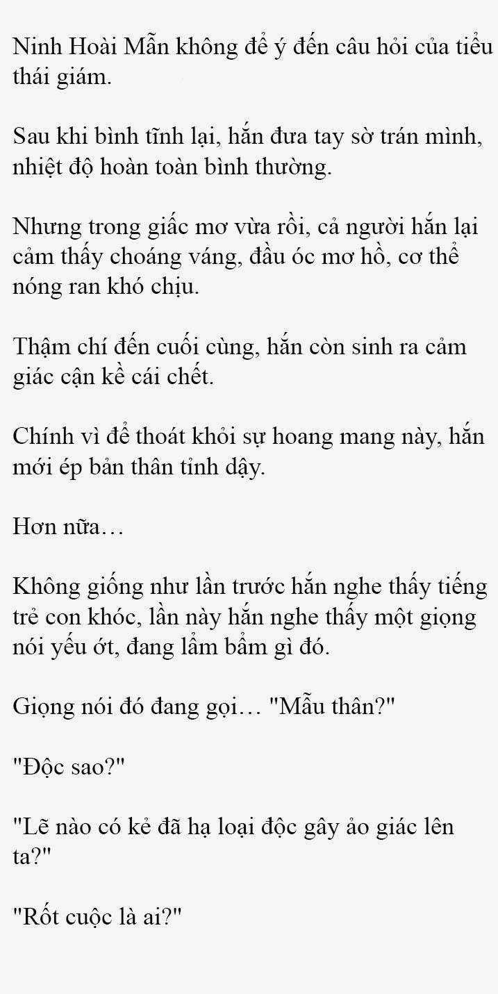 Tiểu Thuyết : Toàn Bộ Phản Diện Trong Truyện Đều Nghe Được Tiếng Lòng Của Ta - Chap 3