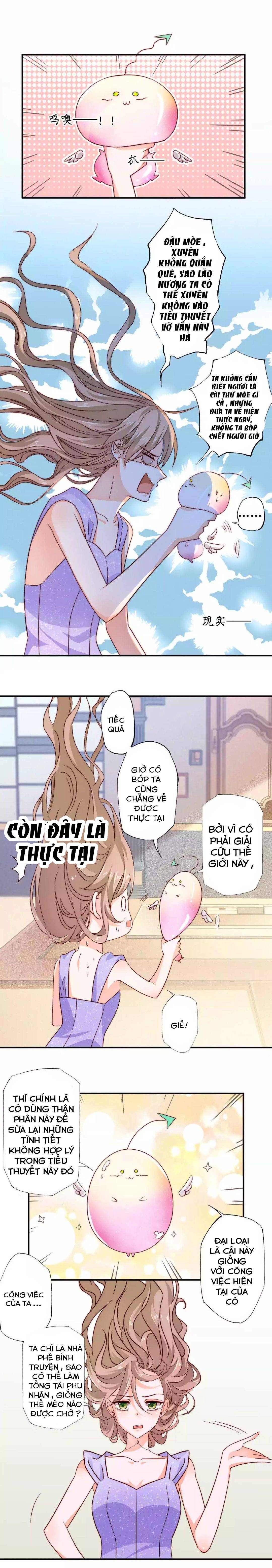 Tổng Tài Phu Nhân Không Muốn Giải Cứu Thế Giới - Chap 2